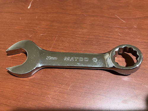 Matco stubby wrench - stubby, mm