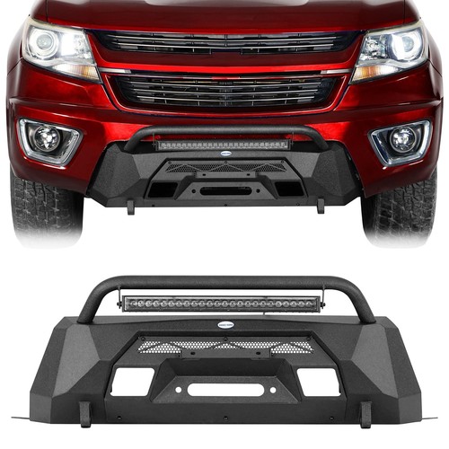 Stubby front winch bumper - winch, bull
